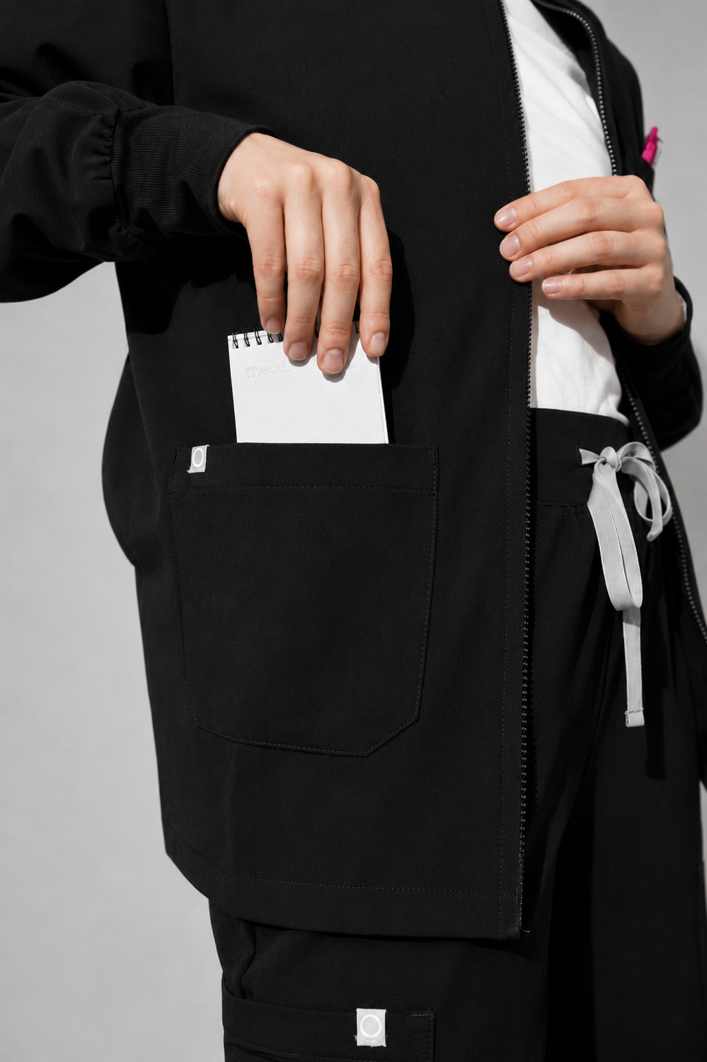 Veste Katherine Scrub - Noir