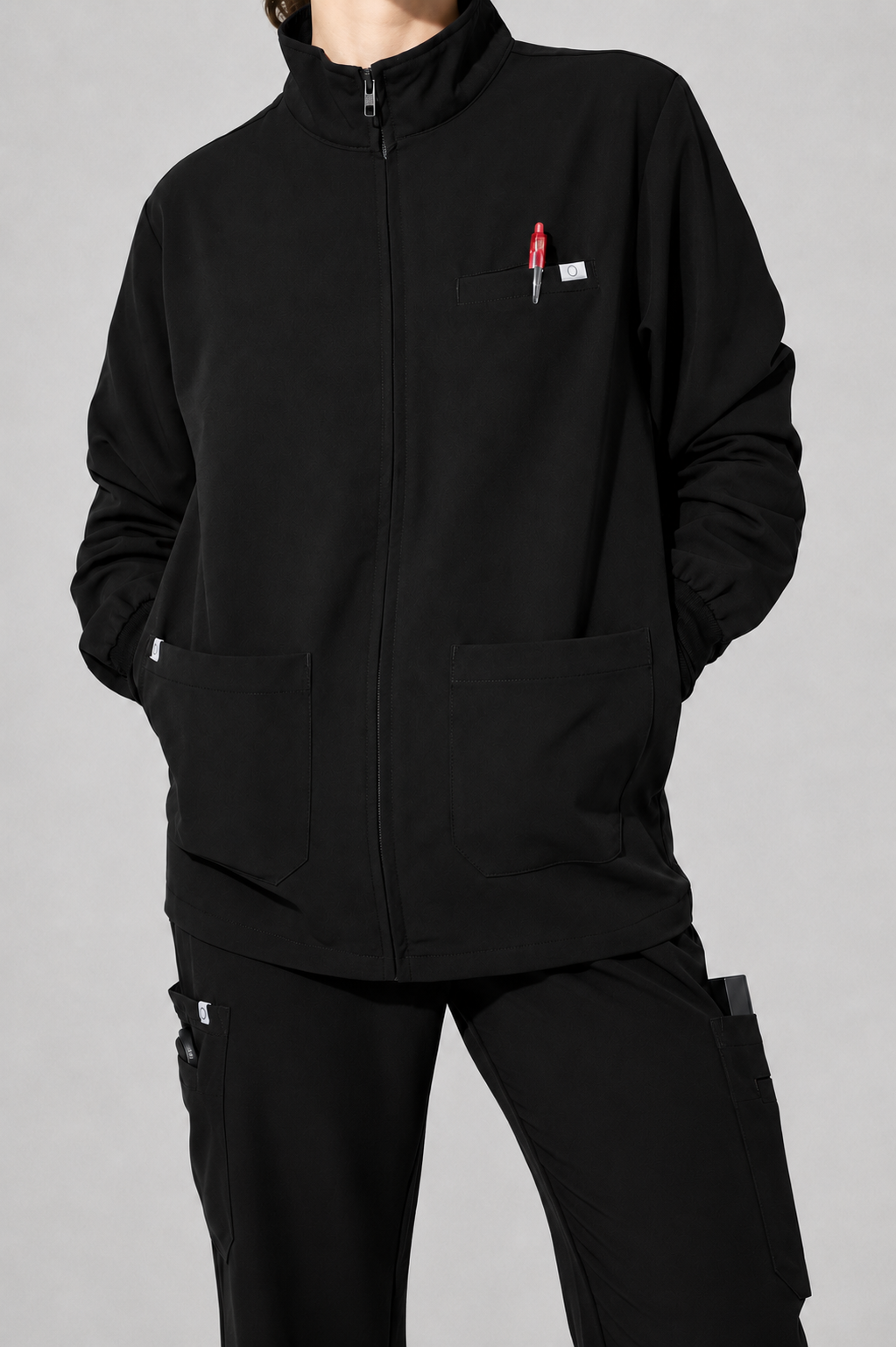 Veste Katherine Scrub - Noir