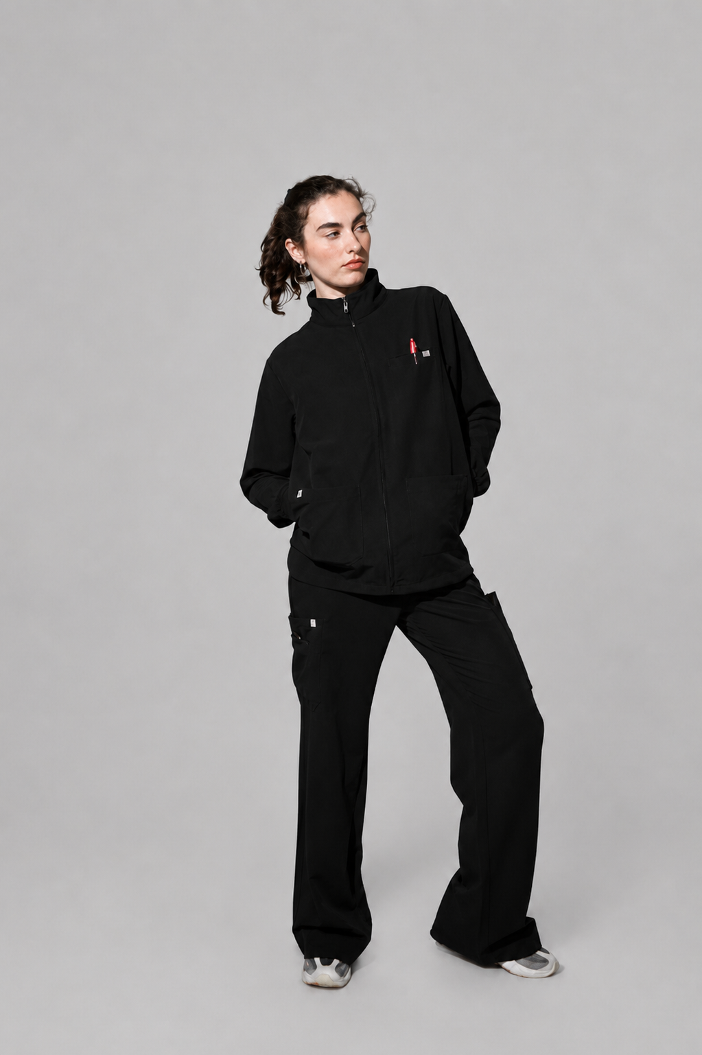 Veste Katherine Scrub - Noir