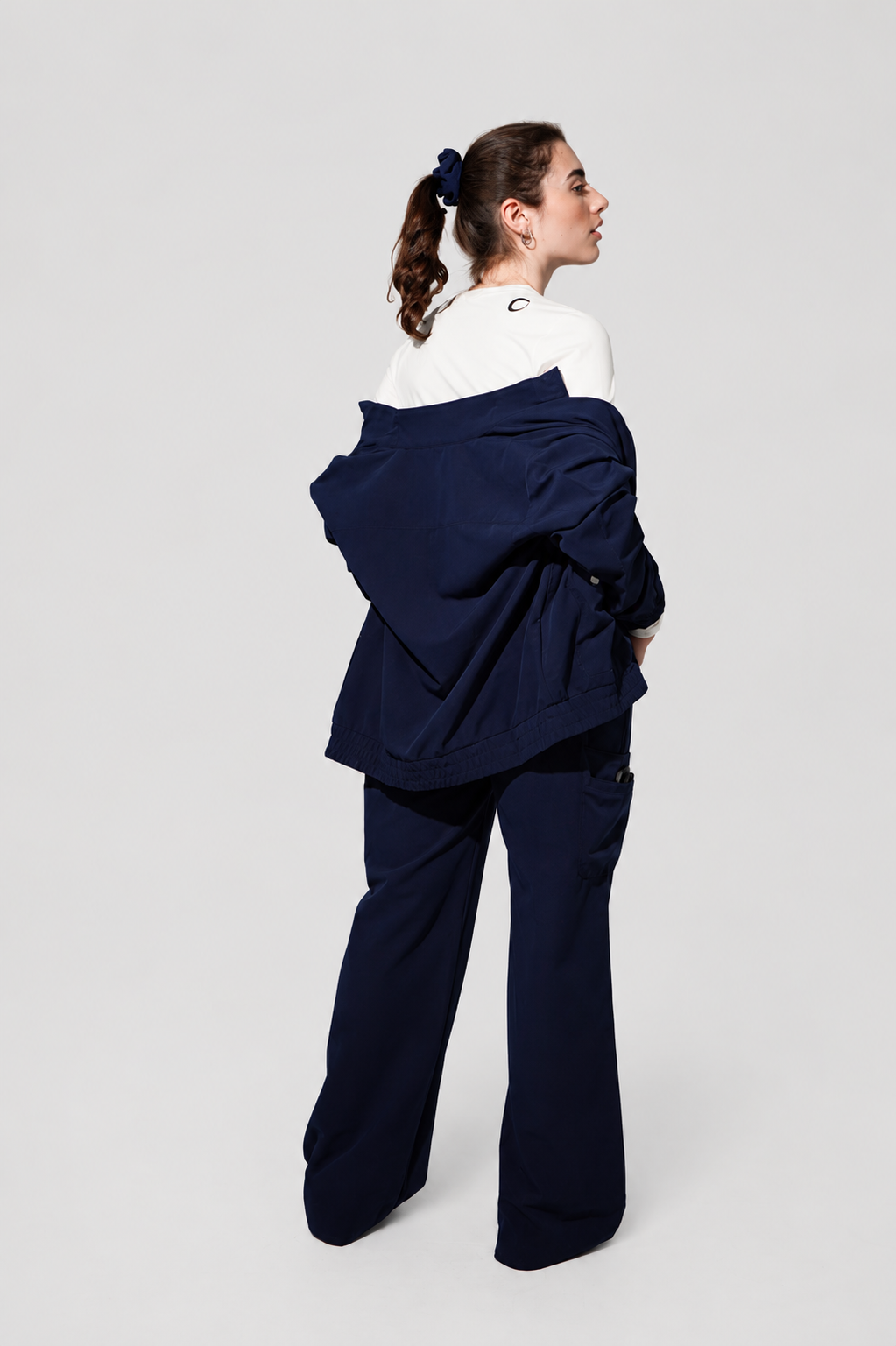 Katherine Straight Jacket- Navy