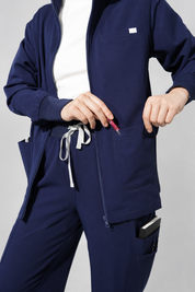 Katherine Straight Jacket- Navy