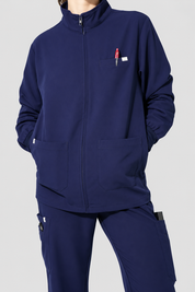 Katherine Straight Jacket- Navy