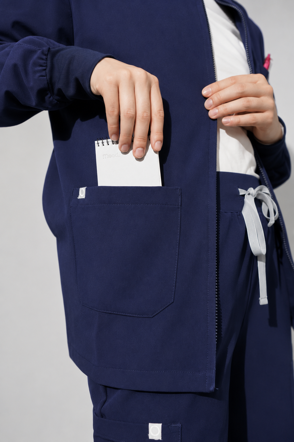 Katherine Straight Jacket- Navy