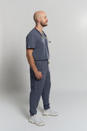 Pantalon de gommage Kian Jogger – Gris orageux
