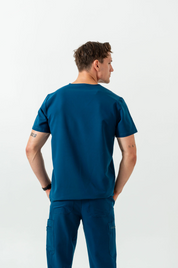 Haut de travail Liam - Bleu Abysse