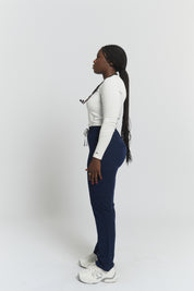 Pantalon de travail coupe droite Lulu - Marine