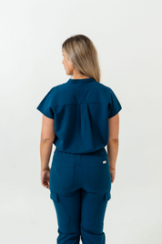 Pantalon de survêtement/scrub Lydia - Bleu Abysse