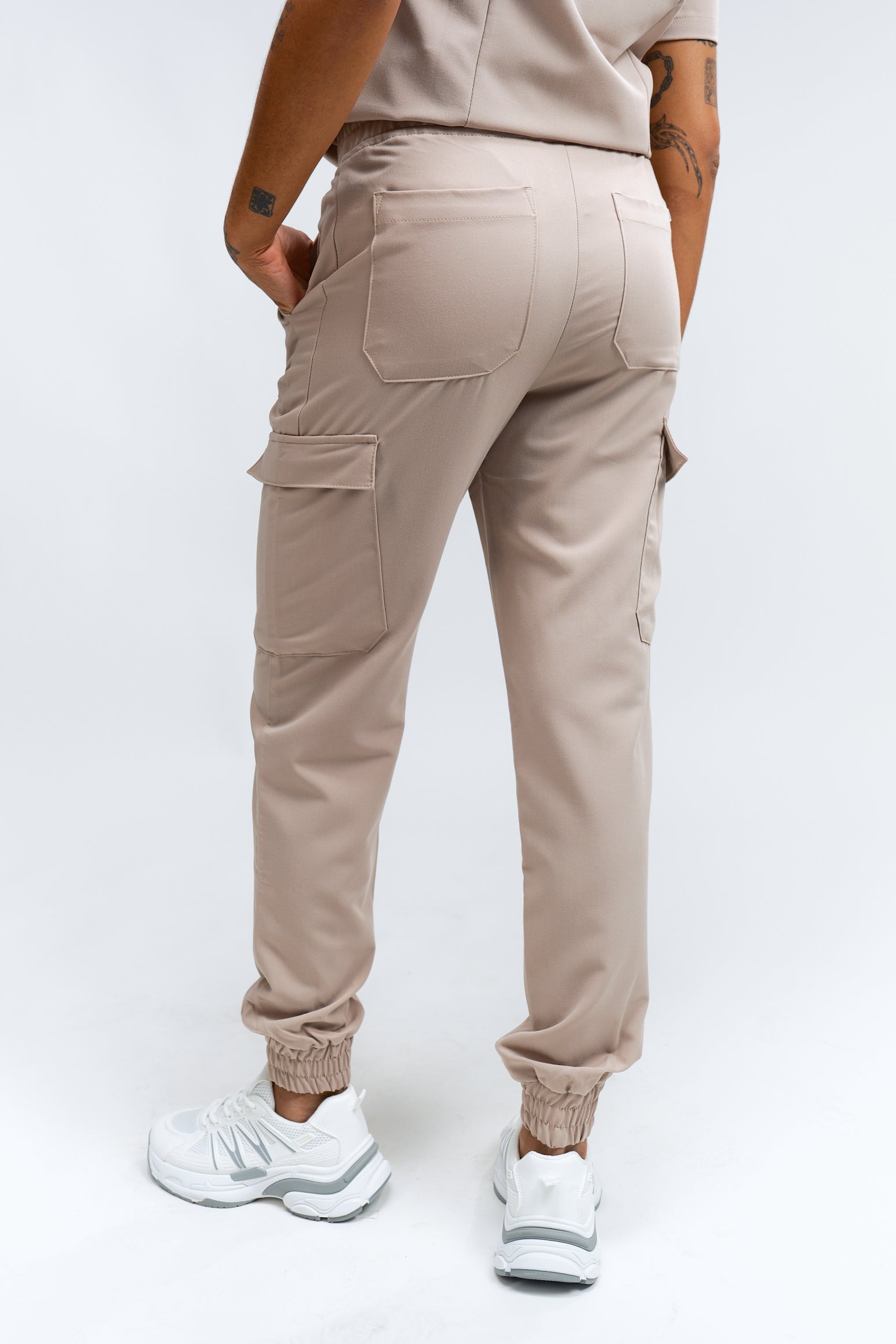 Pantalon de gommage Lydia Jogger - Sable