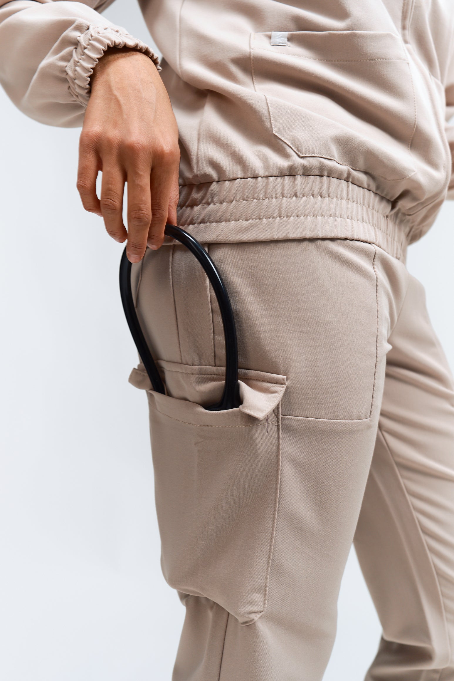 Pantalon de gommage Lydia Jogger - Sable