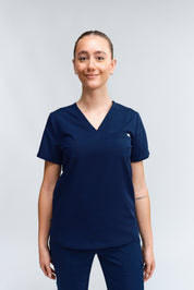 Tunique médicale Olivia - Marine