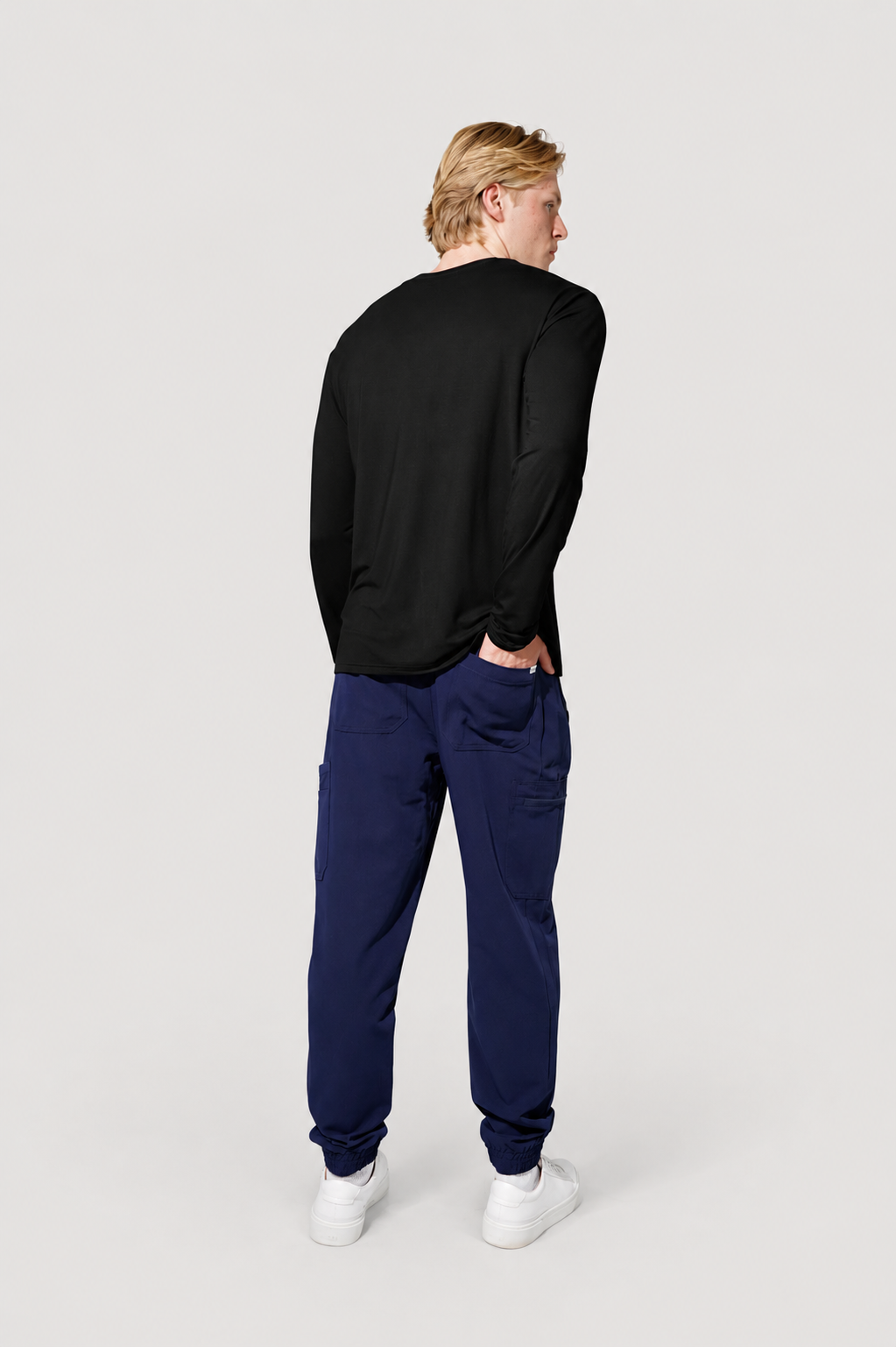 Sous-Blouse Manches Longues Sam - Noir
