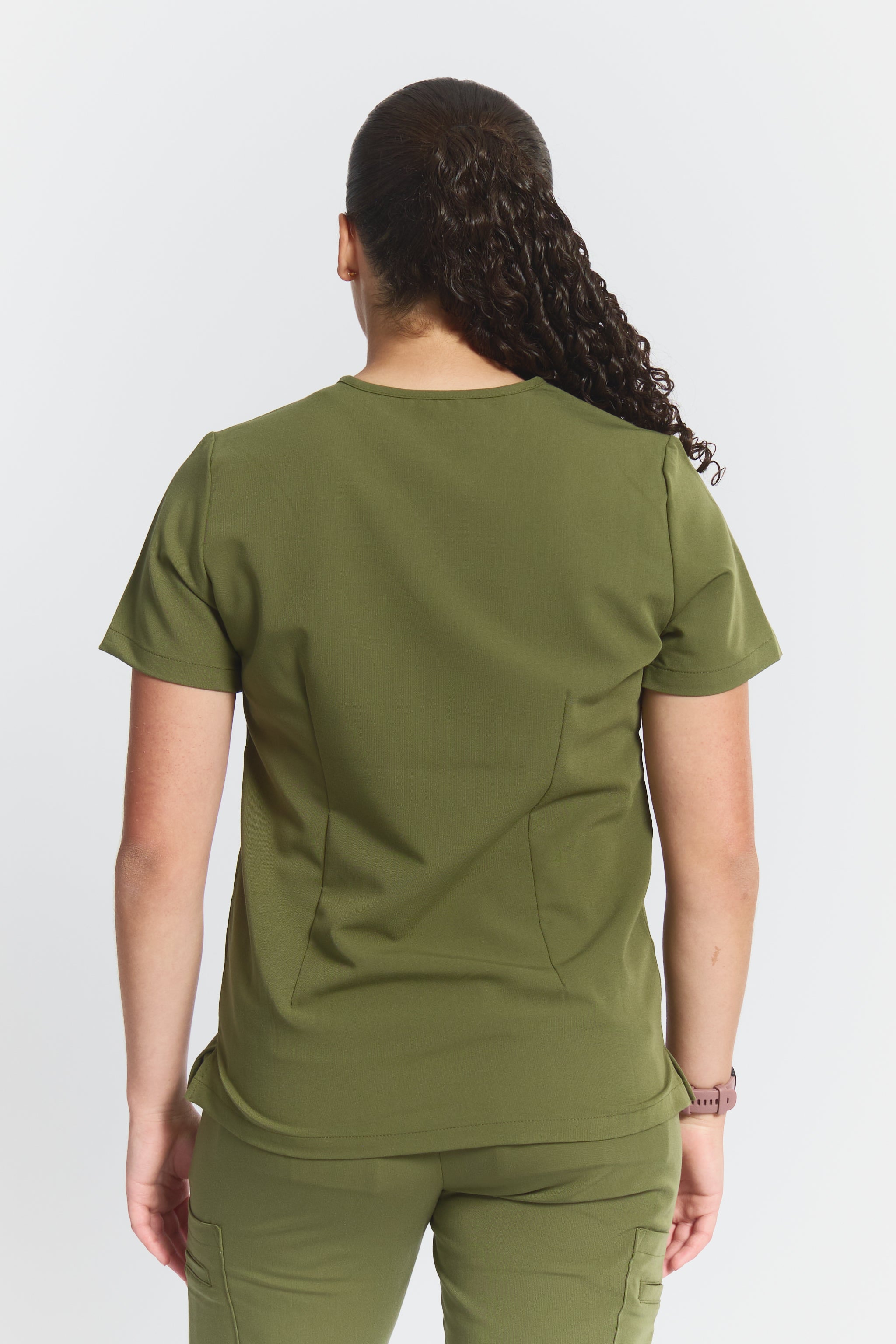 Haut de travail Victoria - Vert mousse