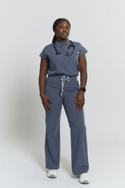 Pantalon de gommage large ACE - Gris orageux
