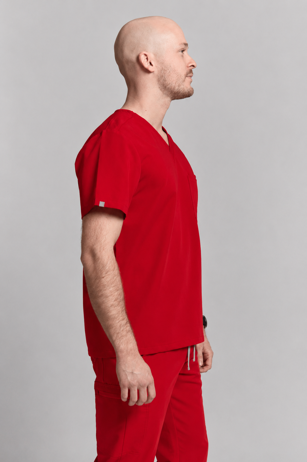 Haut de gommage Liam - Rouge rubis