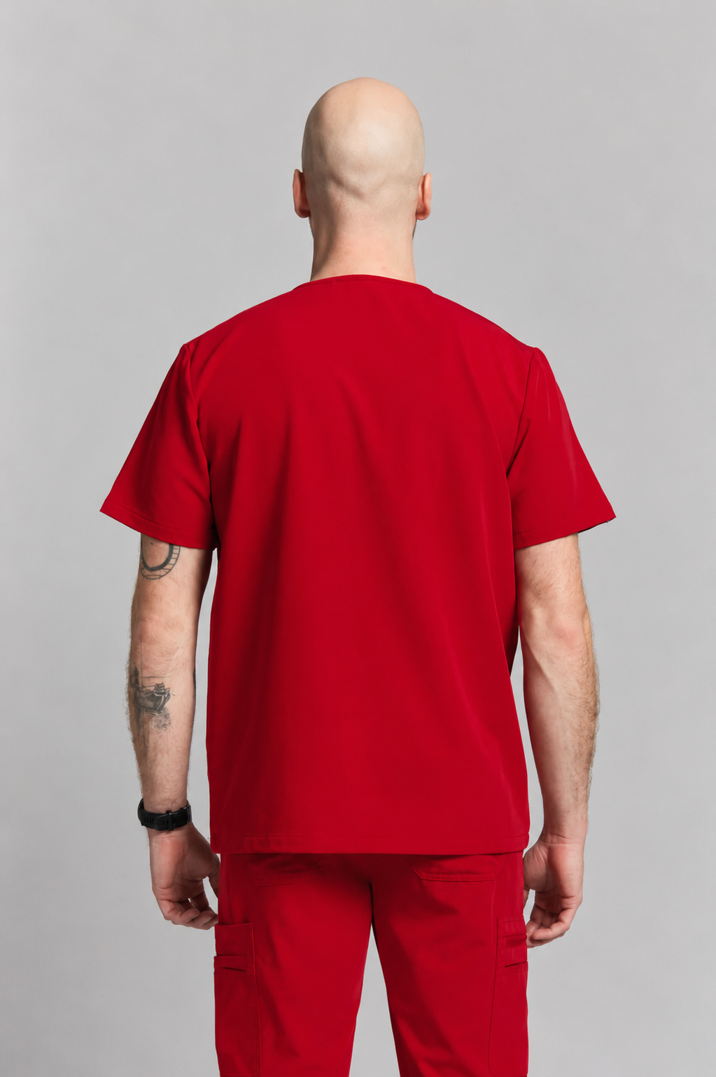 Haut de gommage Liam - Rouge rubis